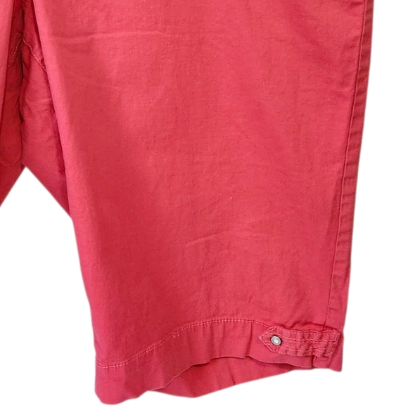 Bandolino "brady" Women's Size 22W Skimmer Shorts Salmon Modest‎ Stretch - Picture 6 of 12